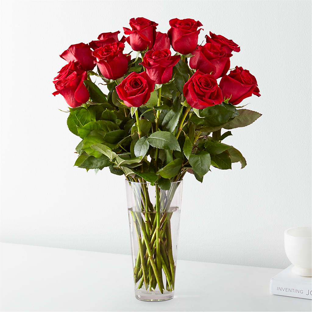 Long Stem Red Rose Bouquet – BELKY'S FLORIST, Rock Hill SC