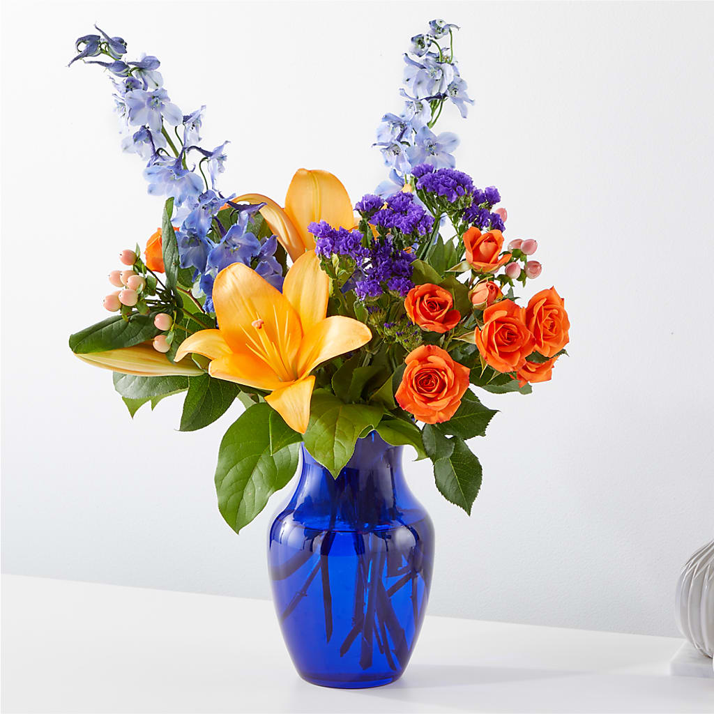 Radiant Citrus Bouquet – BELKY'S FLORIST, Rock Hill SC