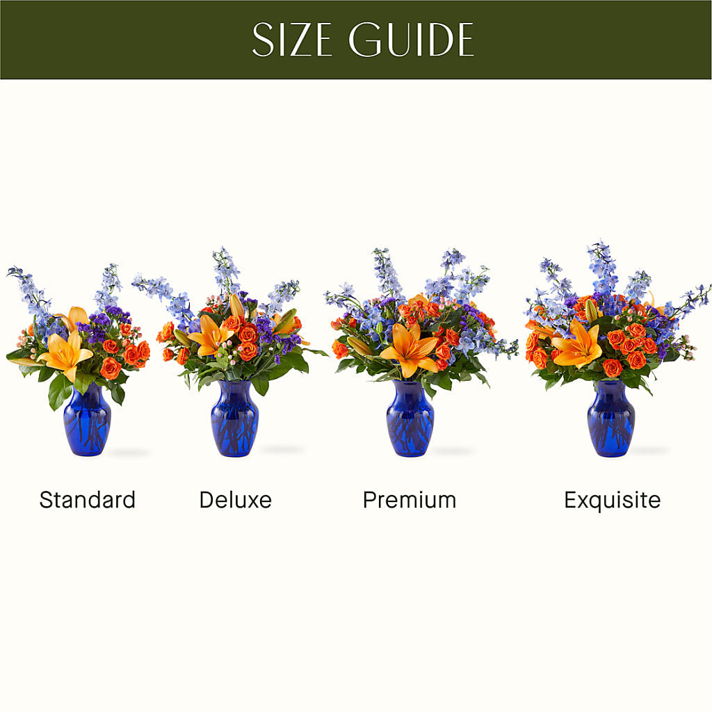 Radiant Citrus Bouquet – BELKY'S FLORIST, Rock Hill SC
