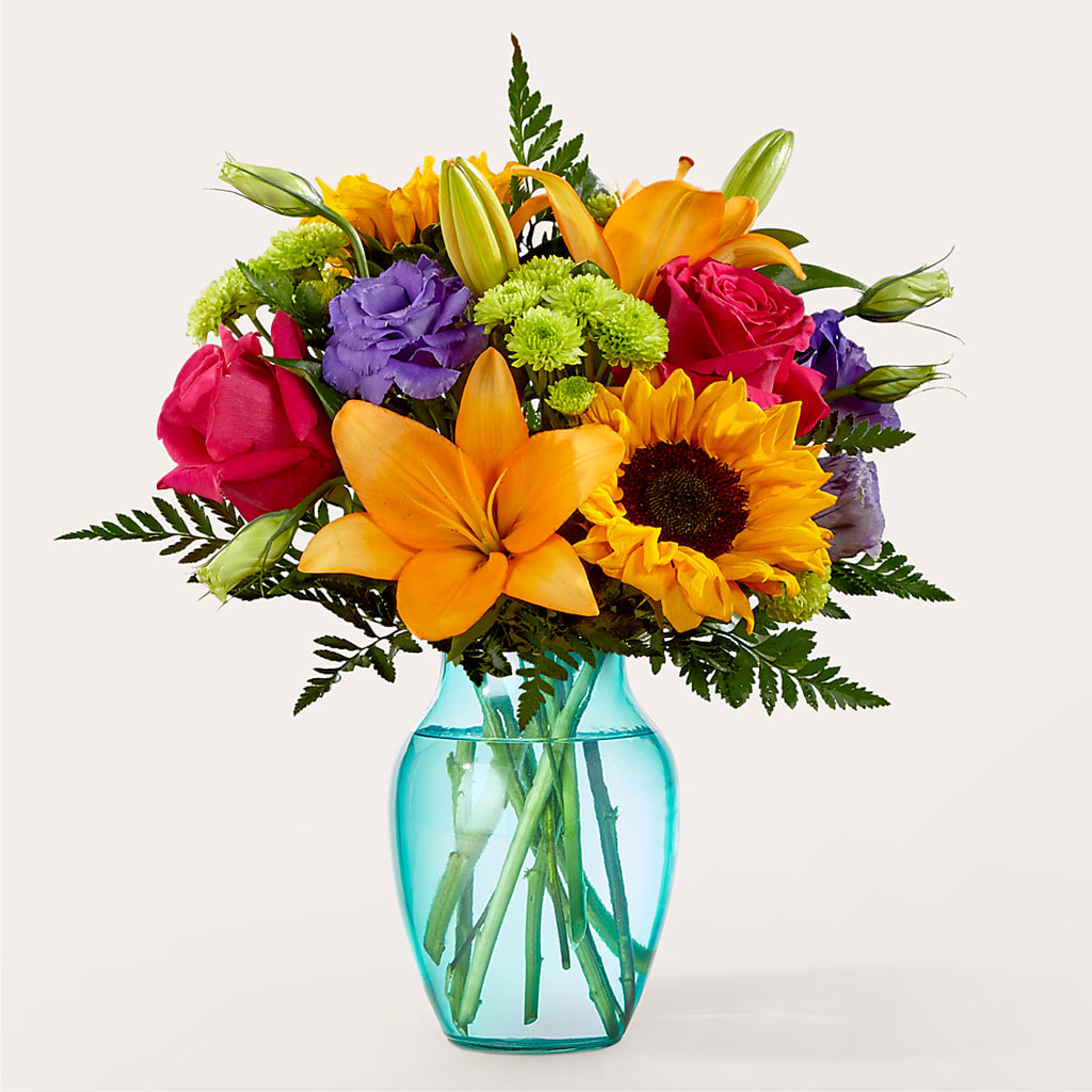 Double Rainbow Bouquet – BELKY'S FLORIST, Rock Hill SC