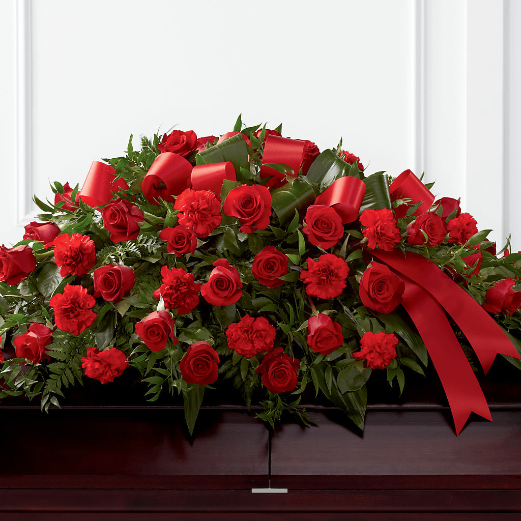 Tribute of Life Casket Spray – BELKY'S FLORIST, Rock Hill SC