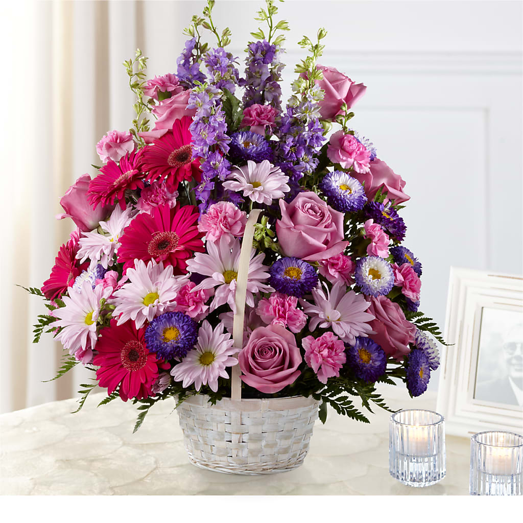 Pastel Peace Basket – BELKY'S FLORIST, Rock Hill SC