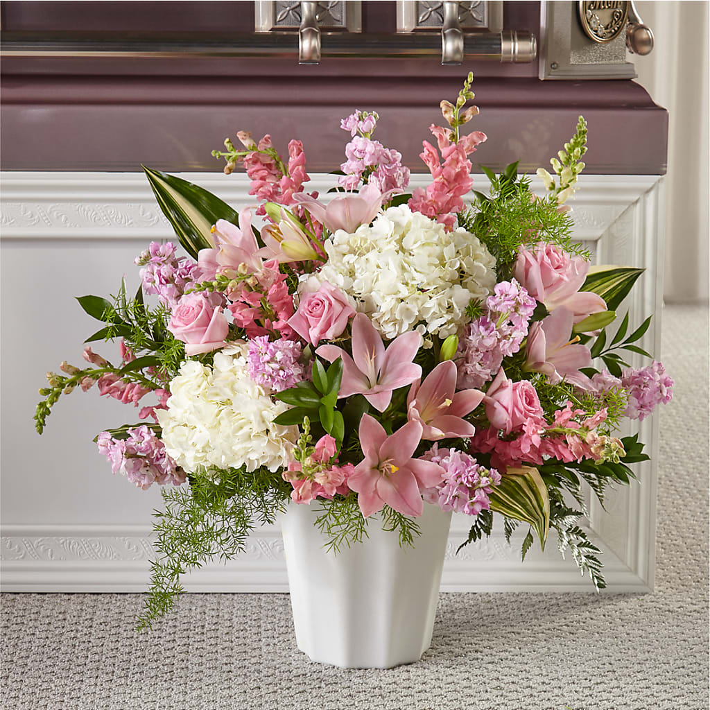 Simply Serene Floor Basket – BELKY'S FLORIST, Rock Hill SC