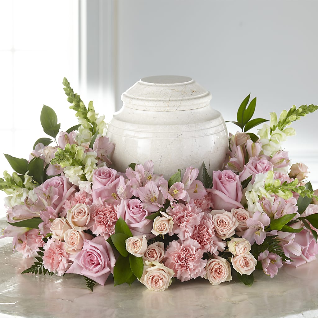 Blooms of Hope Cremation Adornment – BELKY'S FLORIST, Rock Hill SC