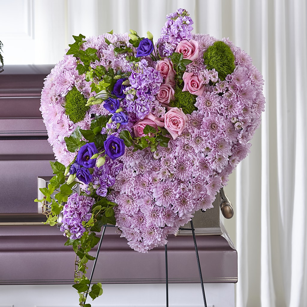 Treasured Love Standing Heart – BELKY'S FLORIST, Rock Hill SC