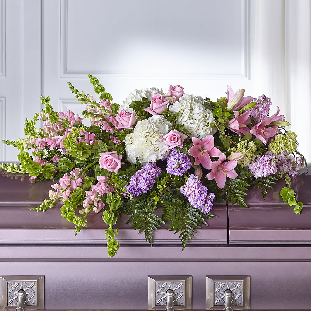 Life's Gratitude Casket Spray – BELKY'S FLORIST, Rock Hill SC