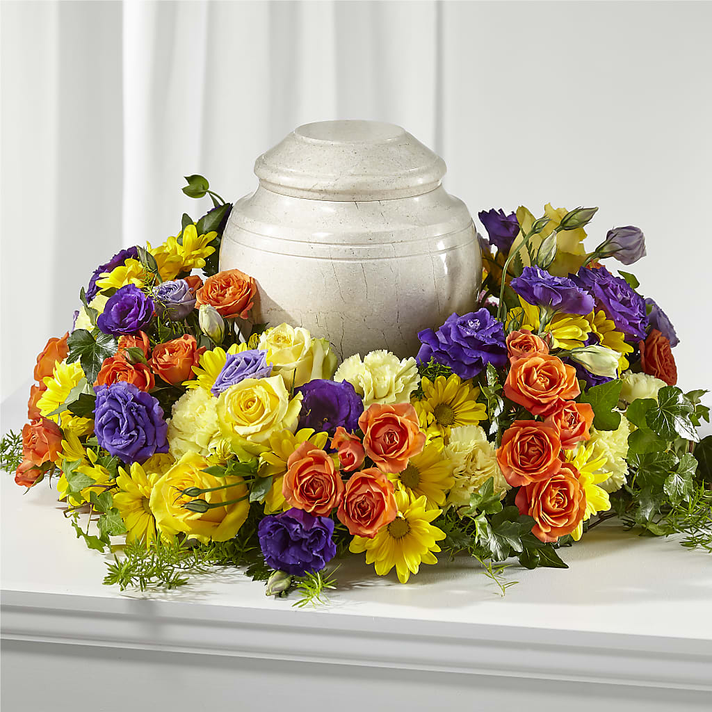 Blossoms of Remembrance Cremation Adornment – BELKY'S FLORIST, Rock Hill SC