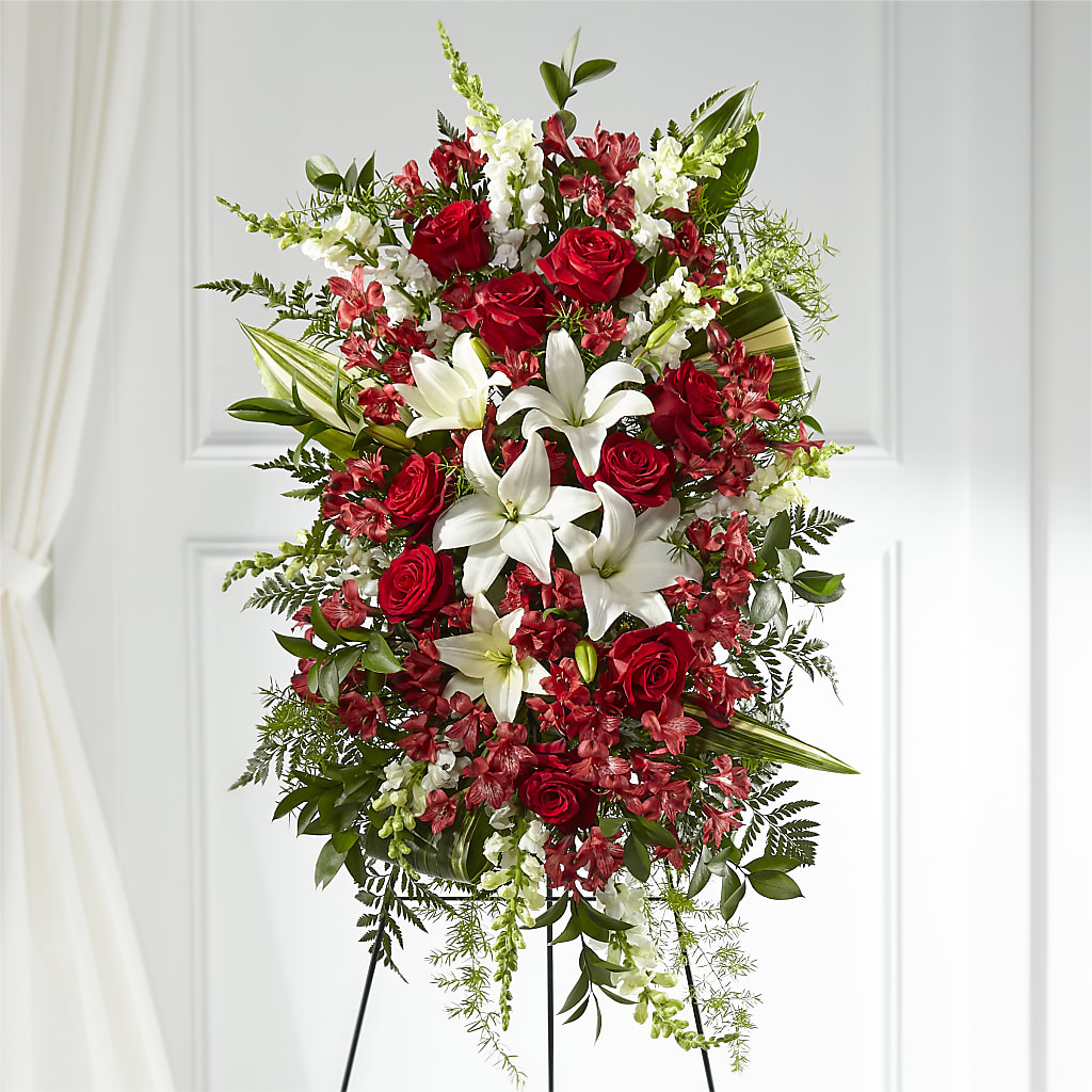 Everlasting Memory Standing Spray – BELKY'S FLORIST, Rock Hill SC