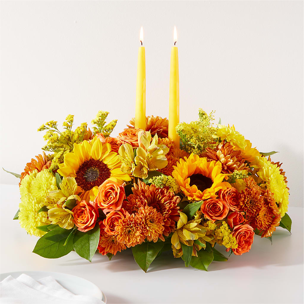 Autumn Harmony Centerpiece – BELKY'S FLORIST, Rock Hill SC