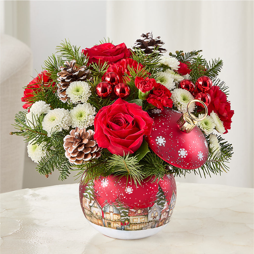Christmas Carols Ornament – BELKY'S FLORIST, Rock Hill SC