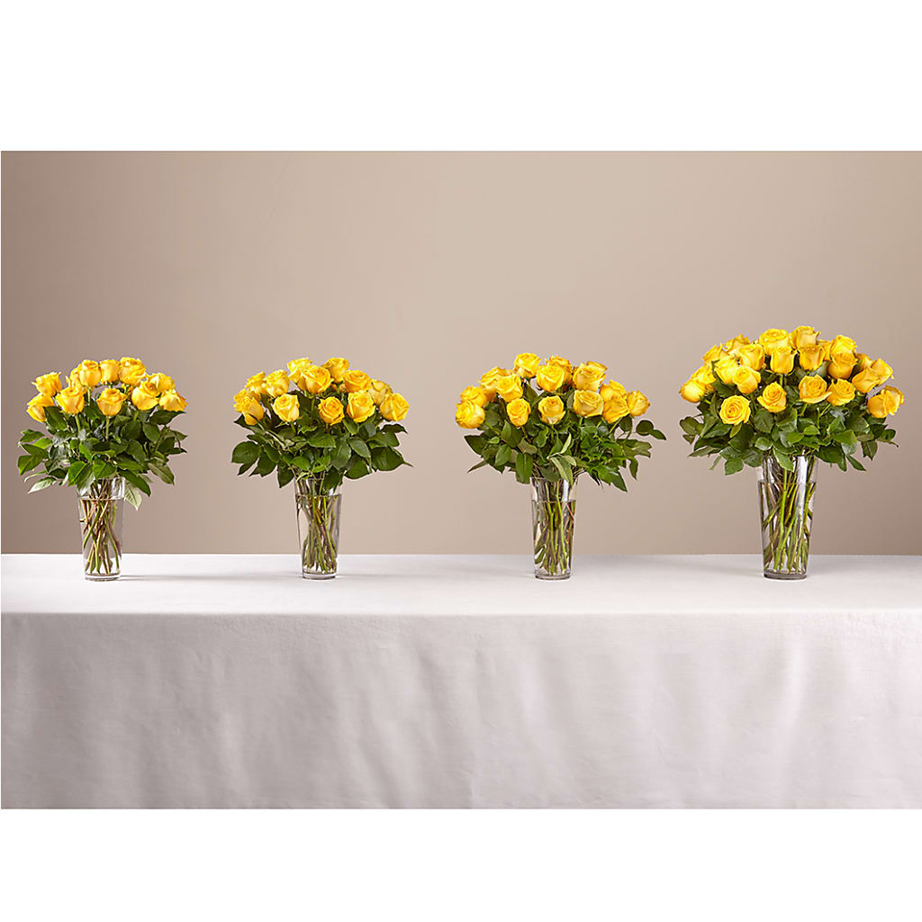 Long Stem Yellow Rose Bouquet – BELKY'S FLORIST, Rock Hill SC