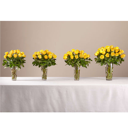 Long Stem Yellow Rose Bouquet – BELKY'S FLORIST, Rock Hill SC