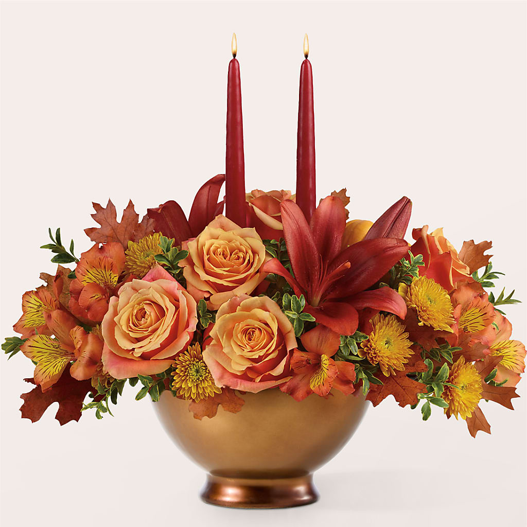 Harvest Table Centerpiece – BELKY'S FLORIST, Rock Hill SC