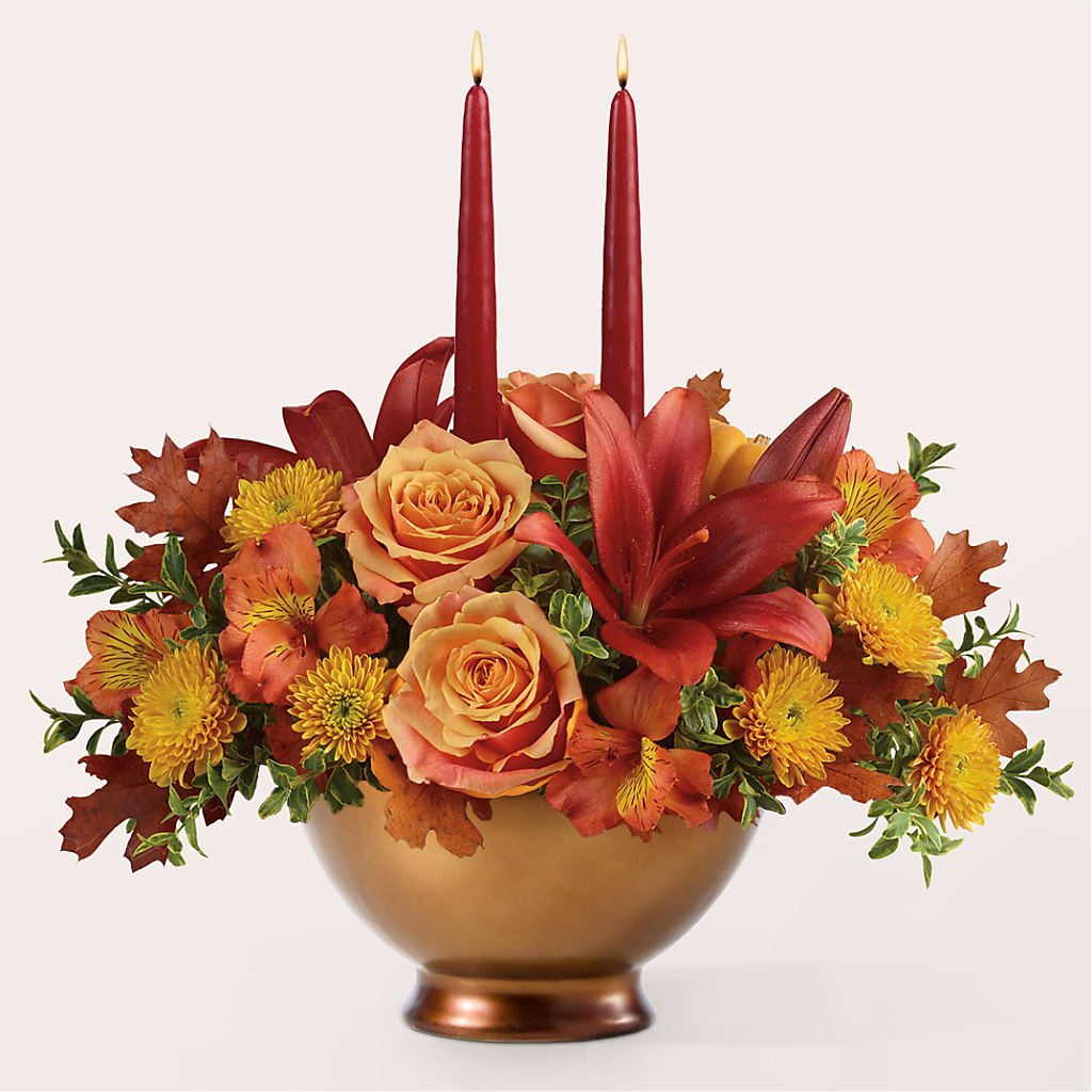 Harvest Table Centerpiece – BELKY'S FLORIST, Rock Hill SC