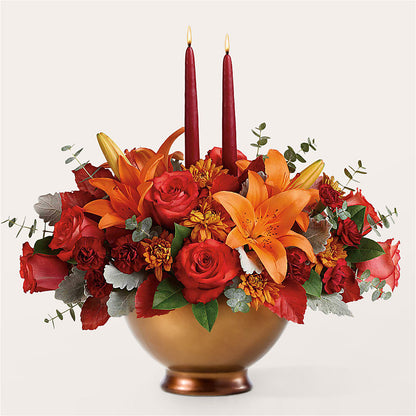 Fruits of Fall Centerpiece – BELKY'S FLORIST, Rock Hill SC
