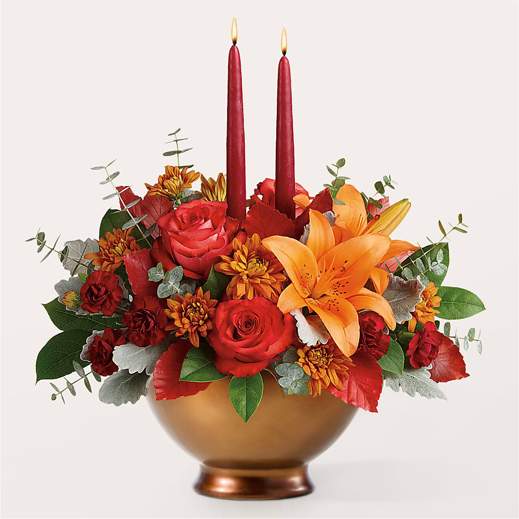 Fruits of Fall Centerpiece – BELKY'S FLORIST, Rock Hill SC