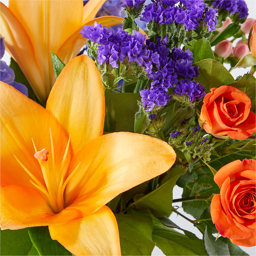 Radiant Citrus Bouquet – BELKY'S FLORIST, Rock Hill SC