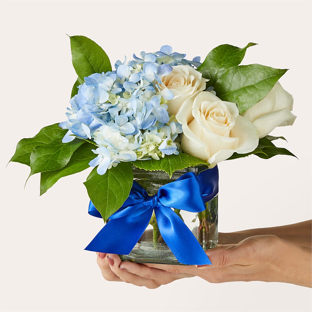 Sky Blue Delight Bouquet – BELKY'S FLORIST, Rock Hill SC