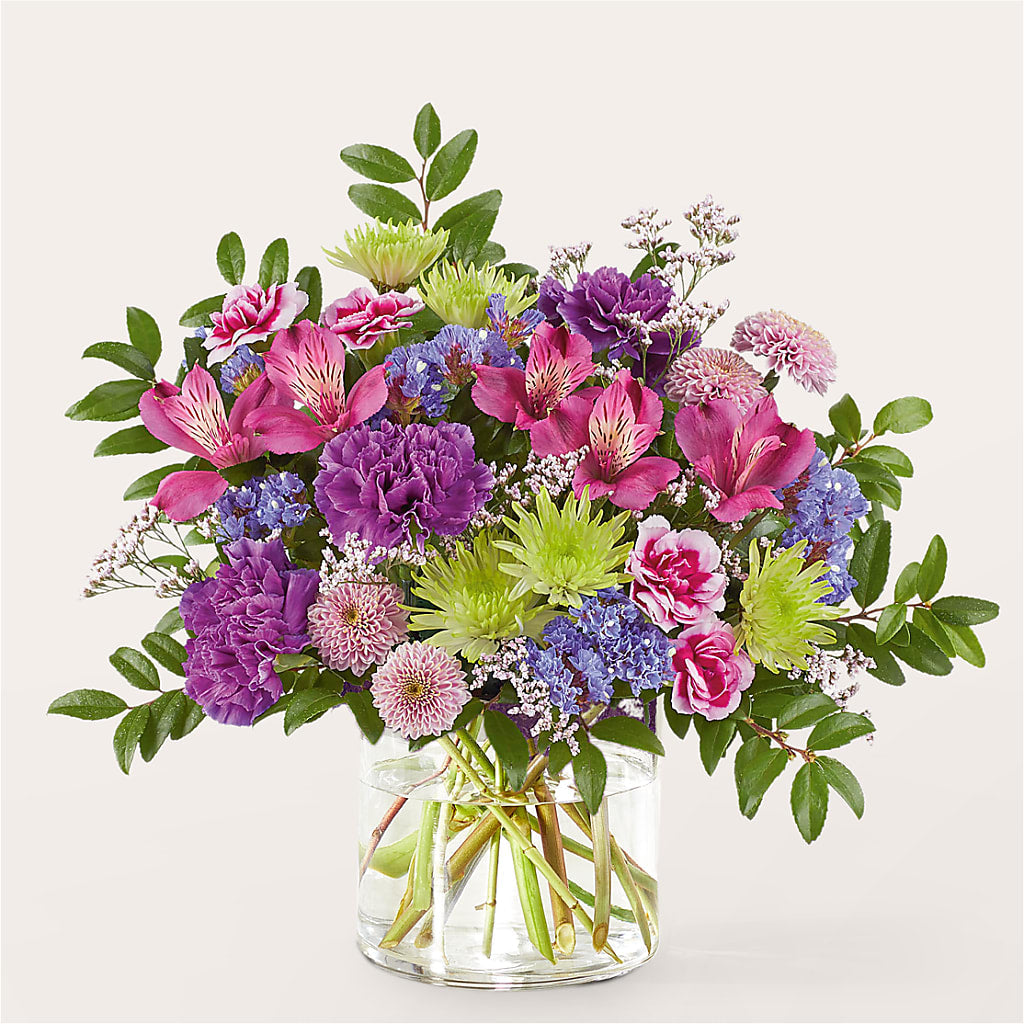 Glass Half Full Bouquet – BELKY'S FLORIST, Rock Hill SC