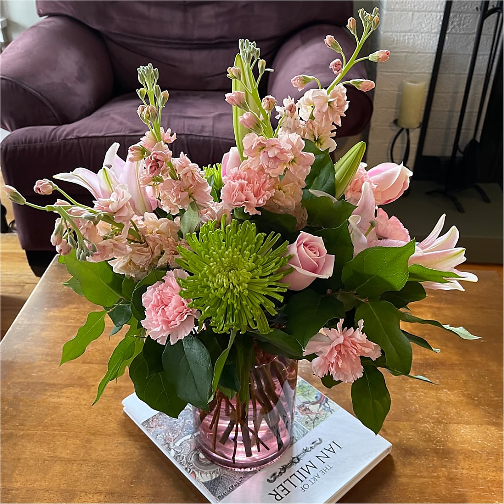 Pretty in Pink Bouquet – BELKY'S FLORIST, Rock Hill SC