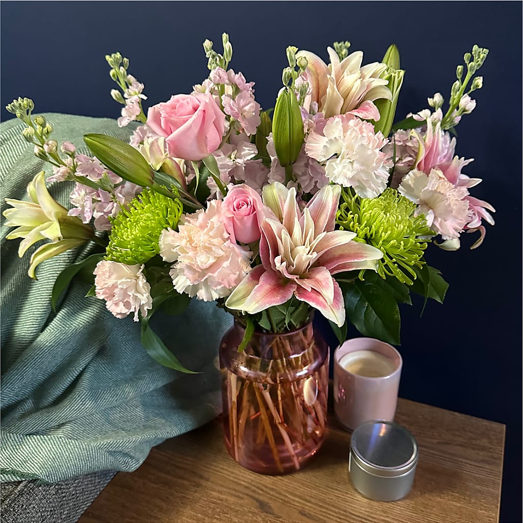 Pretty in Pink Bouquet – BELKY'S FLORIST, Rock Hill SC