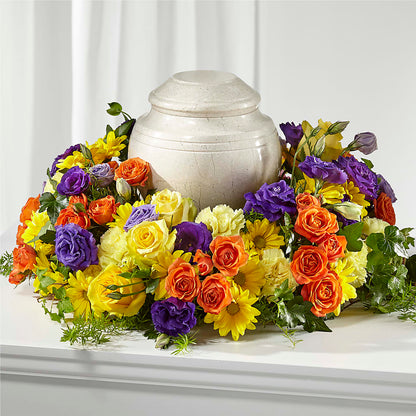 Blossoms of Remembrance Cremation Adornment – BELKY'S FLORIST, Rock Hill SC