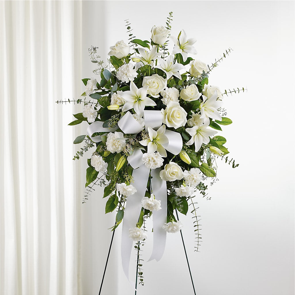 With Care Standing Spray – BELKY'S FLORIST, Rock Hill SC