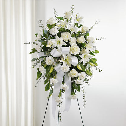 With Care Standing Spray – BELKY'S FLORIST, Rock Hill SC