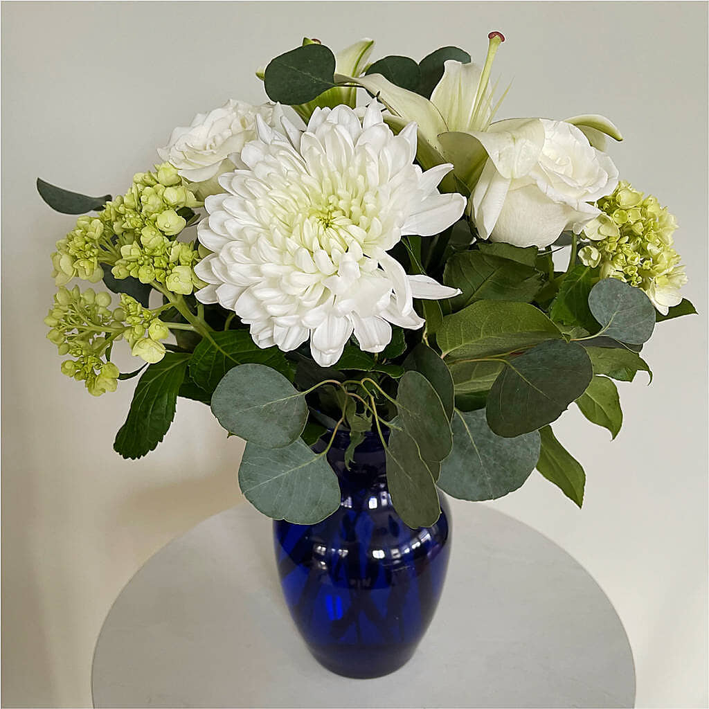 Snowy Dreams Bouquet – BELKY'S FLORIST, Rock Hill SC