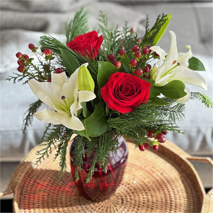 Evergreen Delight Bouquet – BELKY'S FLORIST, Rock Hill SC