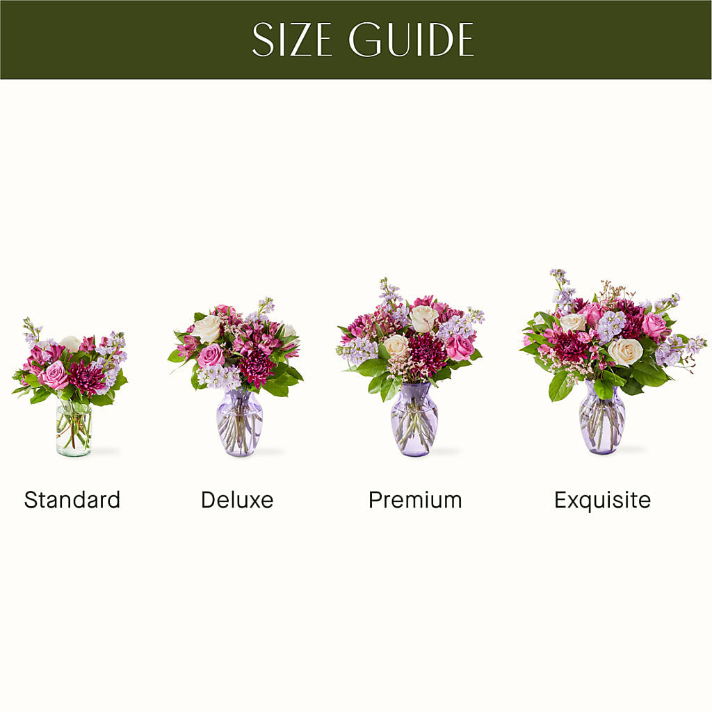 Amethyst Dreams Bouquet – BELKY'S FLORIST, Rock Hill SC