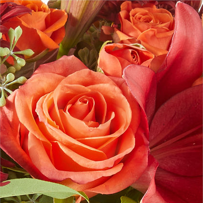 Crimson Leaves Bouquet – BELKY'S FLORIST, Rock Hill SC