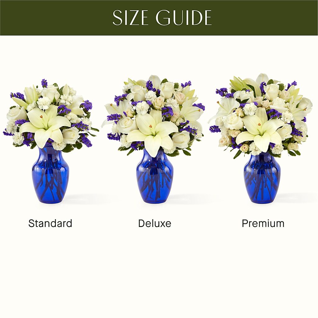 Sapphire Rush Bouquet – BELKY'S FLORIST, Rock Hill SC