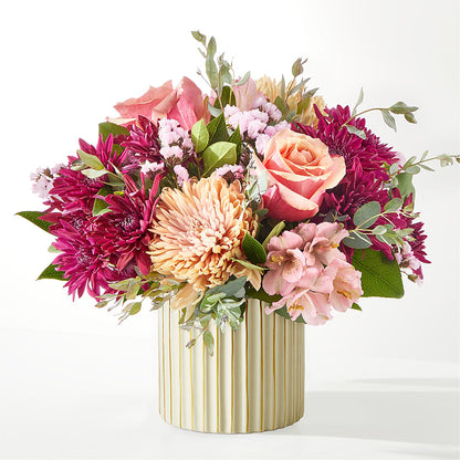 Berry Cobbler Bouquet with Ivory Vase – BELKY'S FLORIST, Rock Hill SC