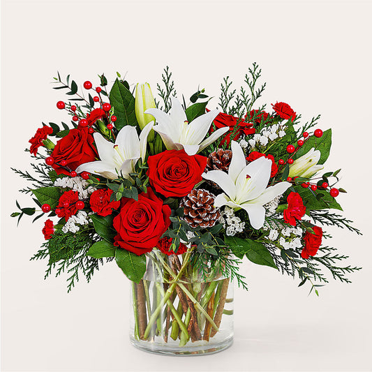 Best in Snow Bouquet – BELKY'S FLORIST, Rock Hill SC