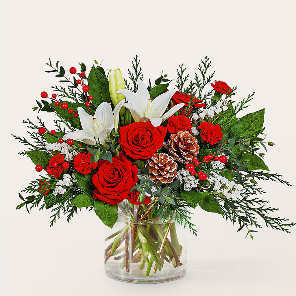 Best in Snow Bouquet – BELKY'S FLORIST, Rock Hill SC