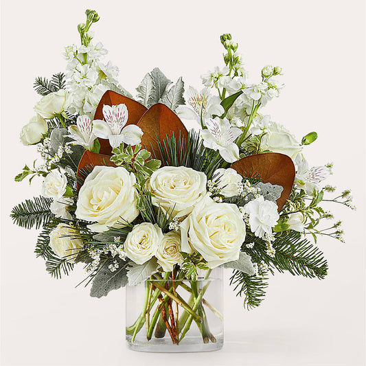 Fresh Snowfall Bouquet – BELKY'S FLORIST, Rock Hill SC