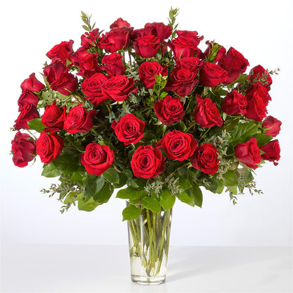 Forever Yours Fifty Stem Red Rose Bouquet – BELKY'S FLORIST, Rock Hill SC